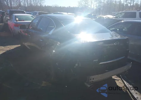 2014 Infiniti Q50 из США, поврежденный, VIN JN1BV7AR3EM699613